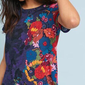 NWT Anthropologie Mendocino Printed Top Size XXSP